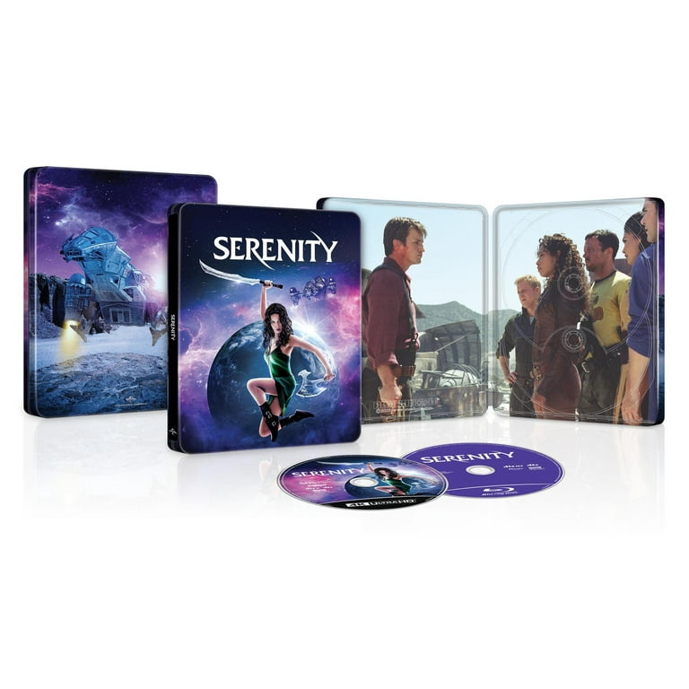 Free Shipping! SDS Serenity 2005 20th Anniversary Steelbook 4K