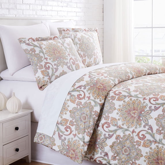 Serenity 300 Thread-Count Cotton Sateen Duvet Cover Sets