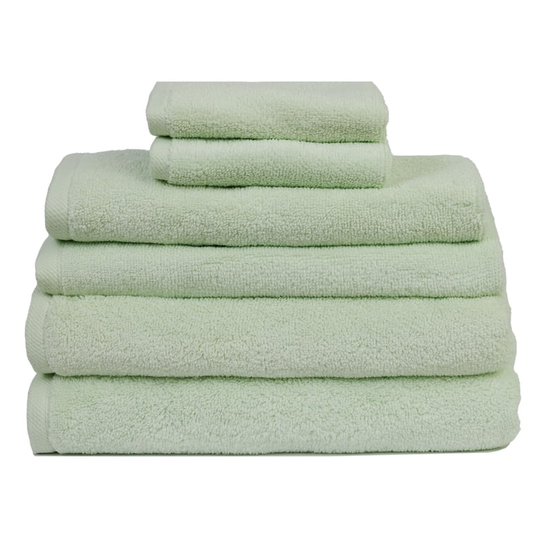 Lintex Serenity 6-Piece Soft Absorbent Cotton Bath Towel Set