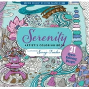 PETER PAUPER PRESS Serenity Adult Coloring Book (Paperback)