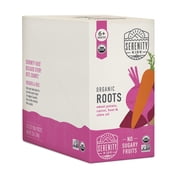 Serenity Kids Organic Roots, Sweet Potato, Carrot, Beet & Olive Oil, 6+ Months, 6 Pouches, 3.5 oz 99 g Each