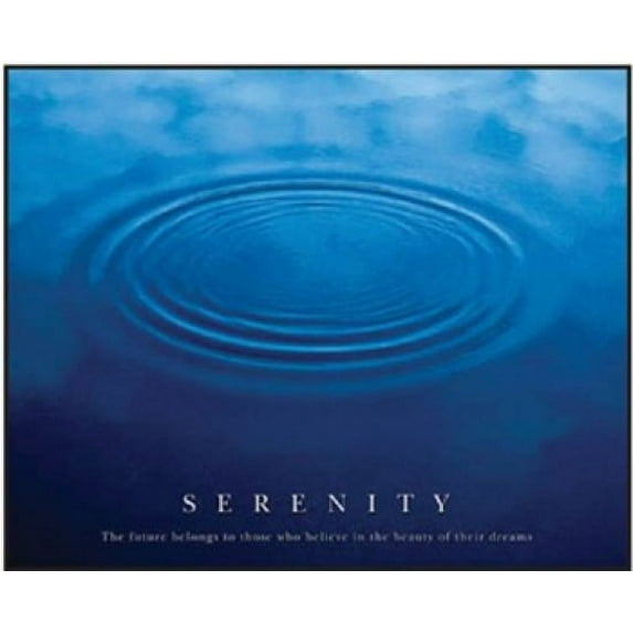 Serenity Laminated Poster (20 x 16)