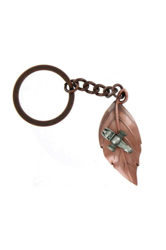 Serenity Leaf On The Wind Key Chain Pendant