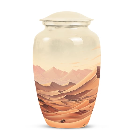 Serenity Of The Desert Dunes - Large Urns For Ashes - Urn For Human Ashes - Cremation Urns For Adult Ashes Men - Urns For Ashes Adult Female Mom (10inch)