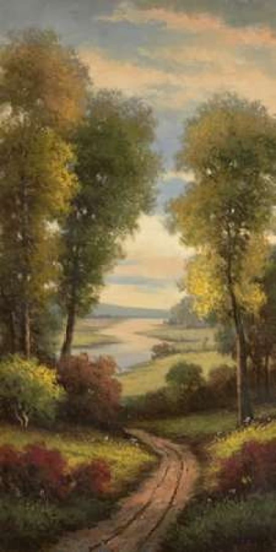Serenity Panel II Canvas Art - Matteo Rosselli (10 x 20)