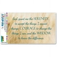 thumbnail image 1 of Serenity Prayer Automotive Car Refrigerator Locker Vinyl Magnet, 1 of 1