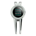 thumbnail image 1 of Serenity Prayer Courage Wisdom Golf Divot Repair Tool and Ball Marker, 1 of 5