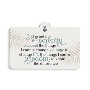 Serenity Prayer Sign