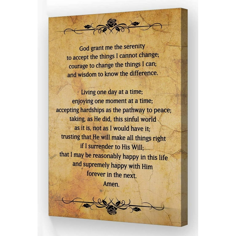 Quote Banner- God Grant Me the Serenity Quote Banner- God Grant Me the Serenity