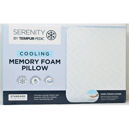 Serenity by Tempur-Pedic Cooling Memory Foam Pillow - Standard