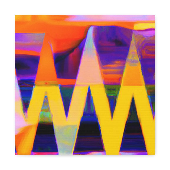 "Serenity in Sunset Sky" - Canvas