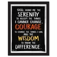 thumbnail image 1 of Serenity prayer EXTRA LARGE high QUALITY wall art perfect for decorating kitchens homes bathrooms bedrooms hallways, 1 of 3
