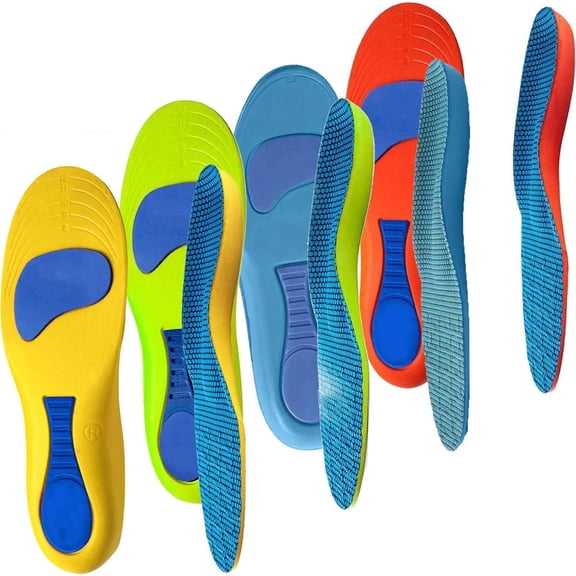 Serenivida Plantillas para Mujer Hombre, Plantillas Serenivida Confort, Orthopedic Arch Support Insoles (4PCS,Men9-10/Women10-11)