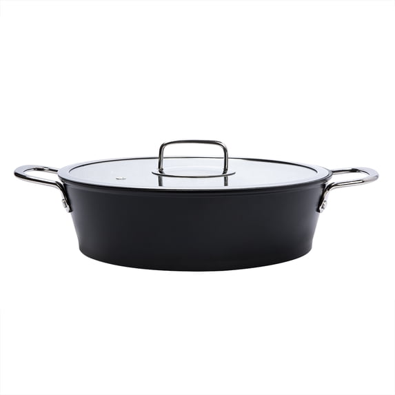 Serenk 26 cm Nonstick Pan, PFOA-Free Granite Coating, 2.5L, Oven and Stove Compatible