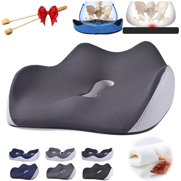 Serensitz Orthopedic Seat Cushion, Serene Sitz Cushion, 2025 New Serenesitz Ortserenesitz Orthopedic Seat Cushiohopedic seat Cushio, Serengeti Seats Cushion For Car, Office, Pressure Relief (E)