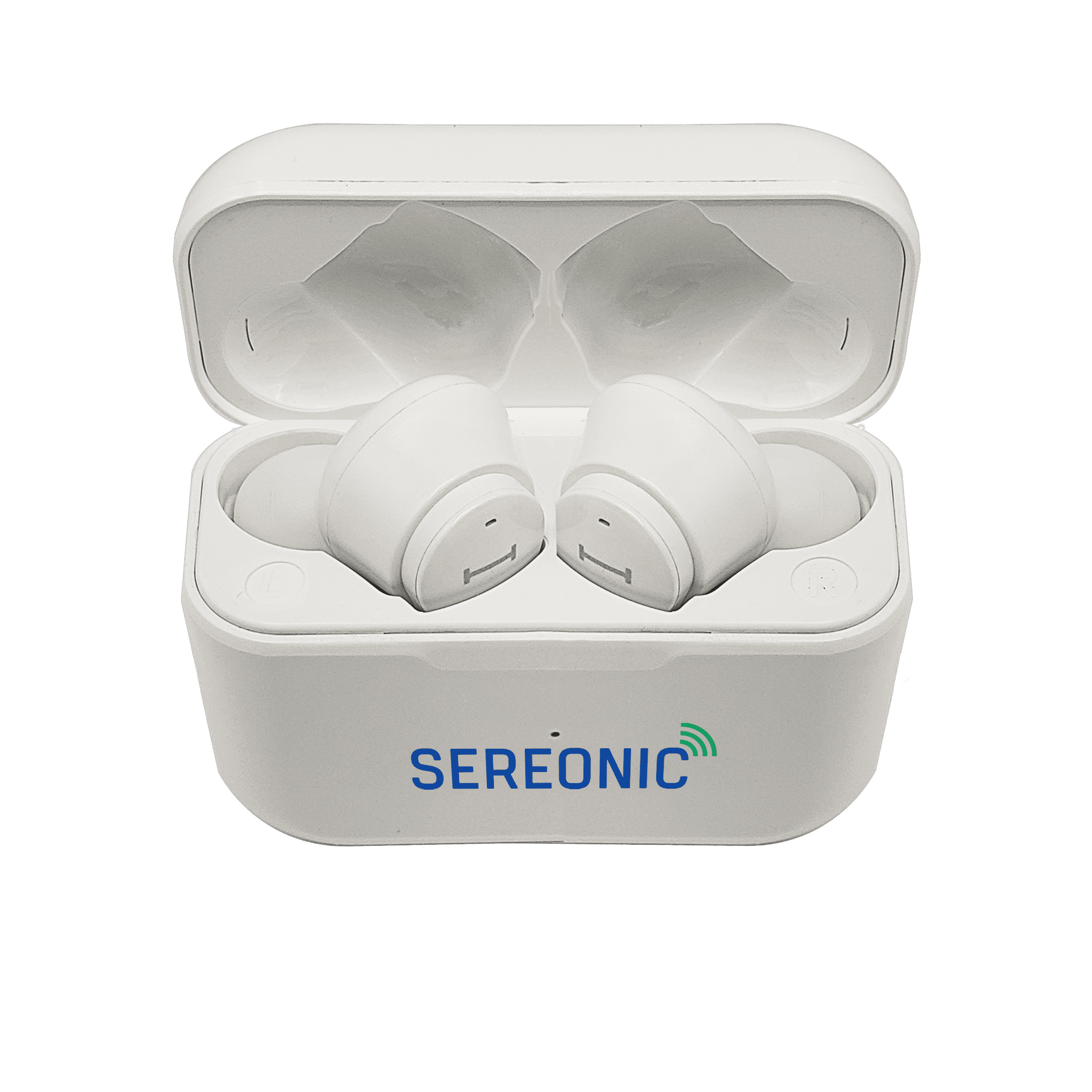 Sereonic ​Bluetooth Earbuds - Wireless Earphones ​with ​Microphone ​and​ Charger Sport Case - ​Make​ Cell Phone Calls ​and Listen to​ Music - For iPhone and Android