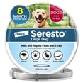 thumbnail image 1 of Seresto Flea & Tick Collar For Dogs Over 18 lbs., Vet-Recommended, 8 Month Protection, 1 of 11