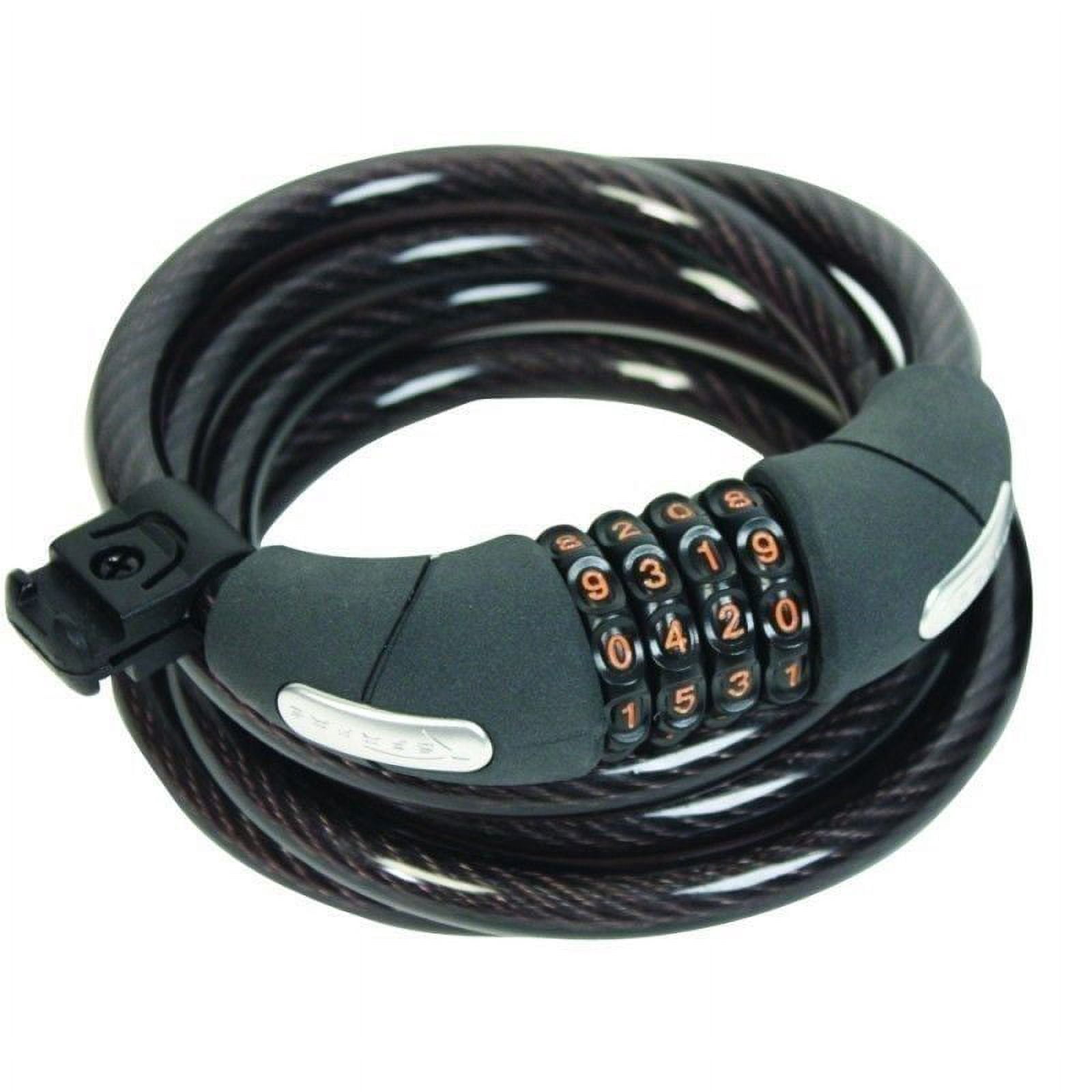 Serfas CL-15 Combo Lock w/Bracket BK