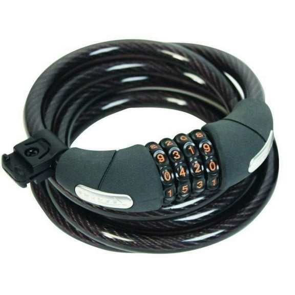 Serfas CL-15 Combo Lock w/Bracket BK