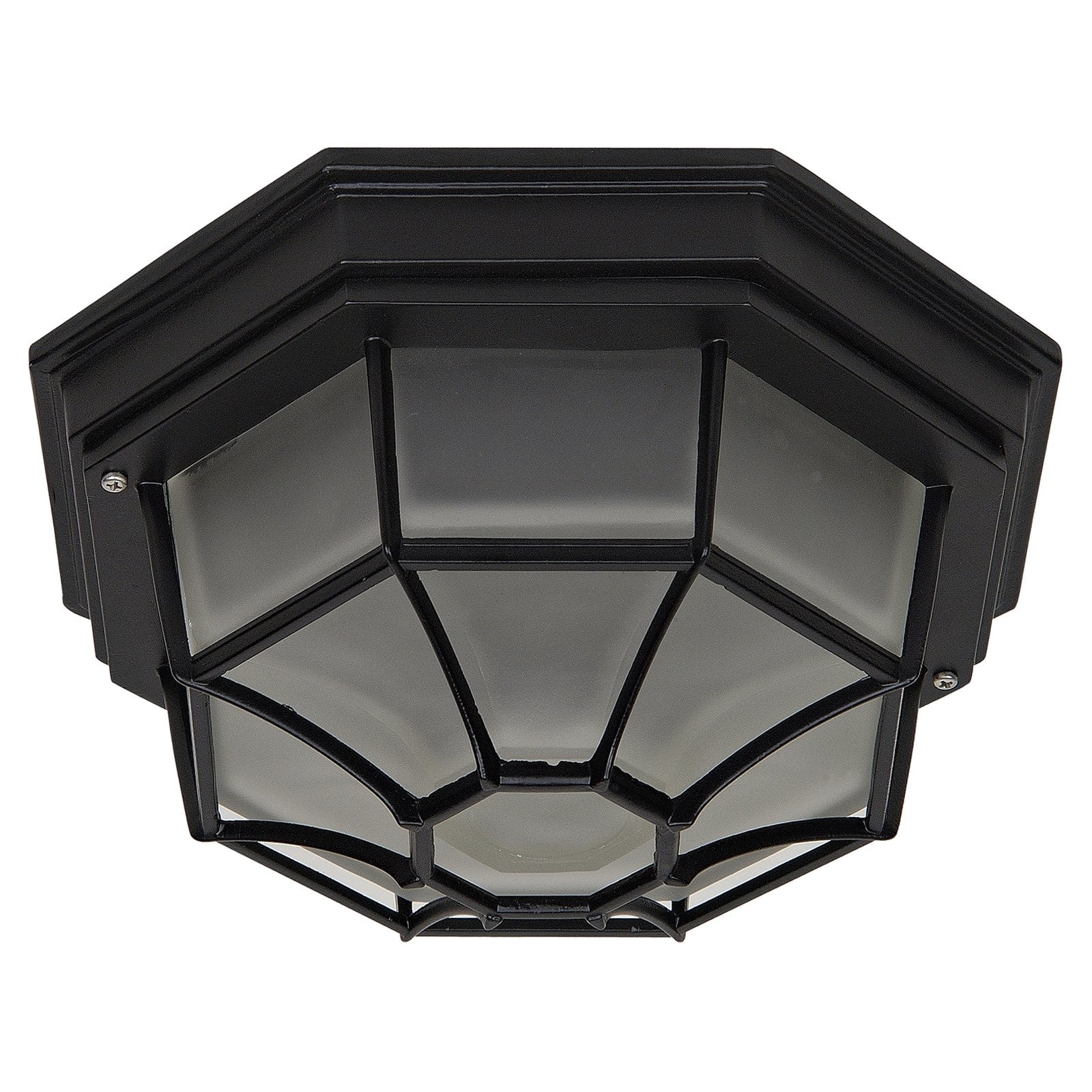 Serge Oil Rubbed Bronze Outdoor Flush Mount Ceiling Light