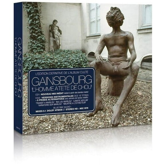 Serge Gainsbourg - L'Homme A Tete De Chou - CD with Blu-Ray - Music & Performance - CD