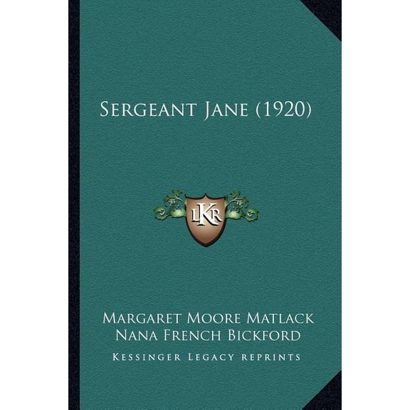 Sergeant Jane (1920) (Paperback)