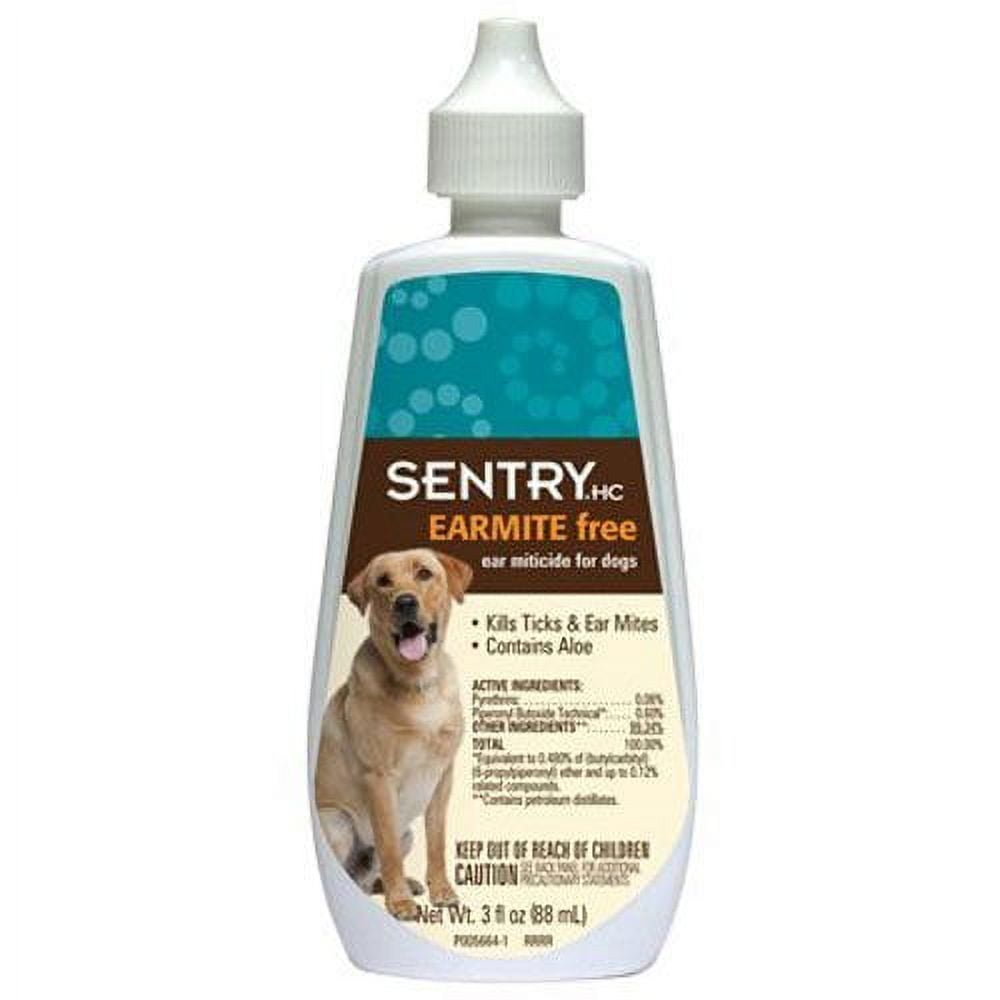 Sergeant Pet 2233 3 Oz. Sentry Ear Miticide Dog