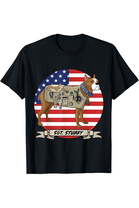 Sergeant Stubby American War Dog T-Shirt