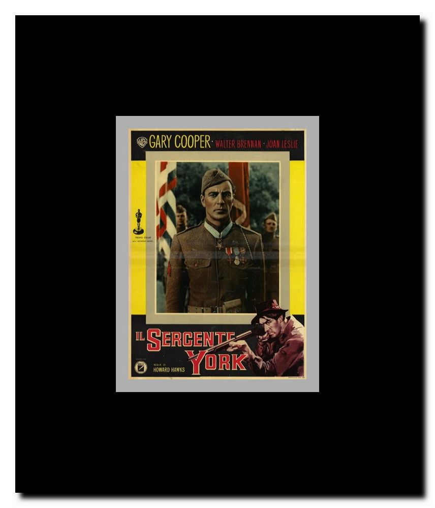 Sergeant York Framed Movie Poster