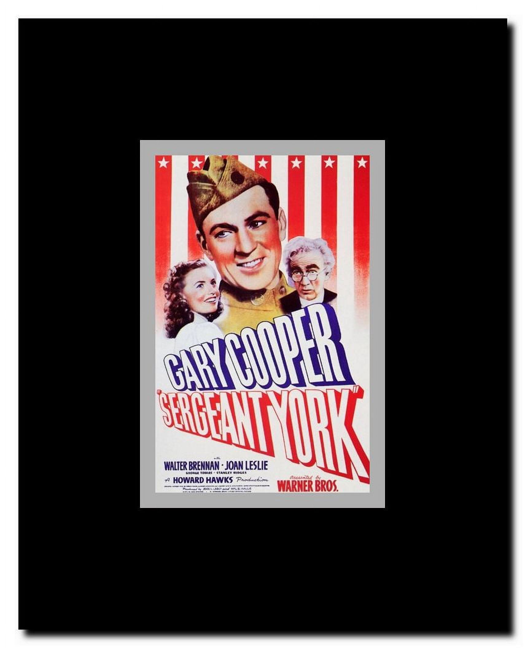Sergeant York Framed Movie Poster