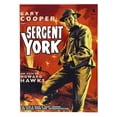 thumbnail image 1 of Sergeant York Movie Mini poster 11inx17in (28cm x43cm) 11x17 poster, 1 of 3