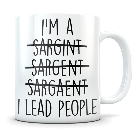 Sergeant gift sergeant mug sergeant promotion sergeant appreciation best sergeant funny se