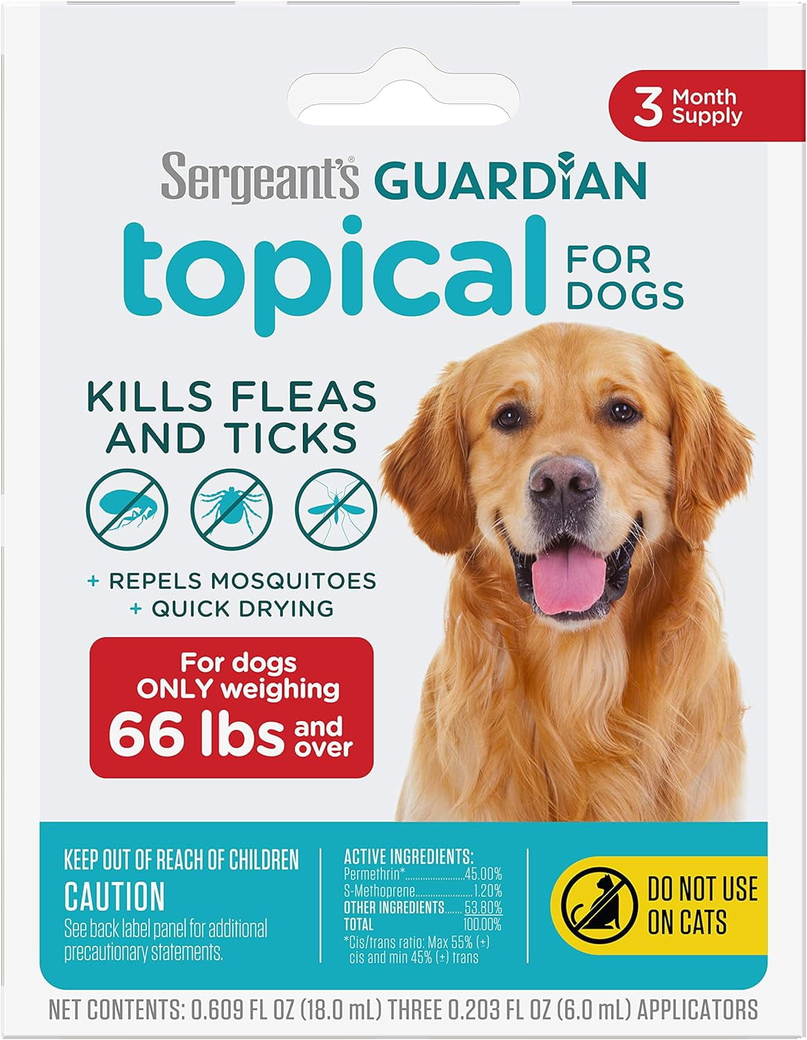 Dog Flea and Tick Topical Treatment in Dog Flea and Tick Walmart
