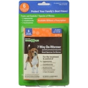Sergeant's Pet Care Products Worm x Plus 7 Way De-Wormer Small Dog 6Ct