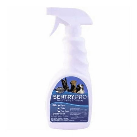 SERGEANTS PET CARE PROD Flea & Tick Spray, For Dogs/Cats, 30-Day Control, 16-oz. 02853