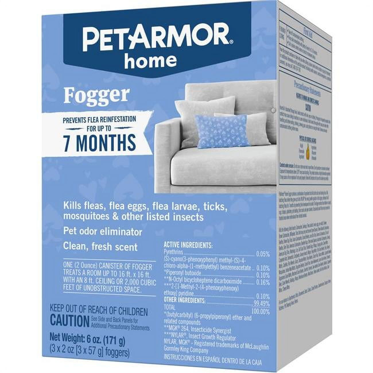 Sergeants Pet Care Products 183097 PetArmor Home Flea & Tick Fogger 3