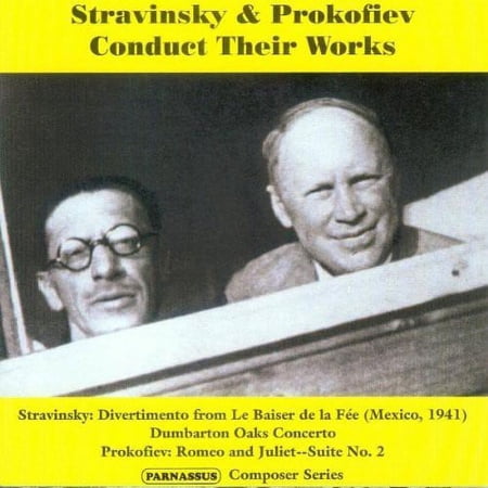 Sergey Prokofiev - Stravinsky & Prokofiev Conduct Their Works - Music & Performance - CD