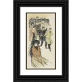 thumbnail image 1 of Sergey Yurievich Sudeikin 11x18 Black Ornate Wood Framed Double Matted Museum Art Print Titled - Old Man in a Green Military Coat, 1 of 5