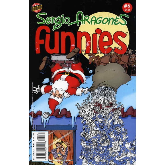 Sergio Aragones Funnies #6 VF ; Bongo Comic Book