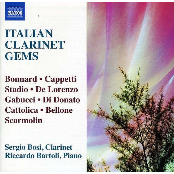 Sergio Bosi - Italian Clarinet Gems - Music & Performance - CD