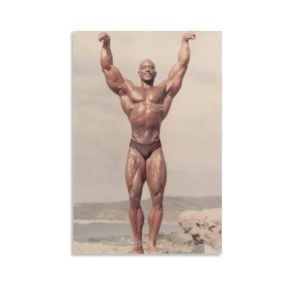 Sergio Oliva Poster Bodybuilder Art Art Poster Canvas Painting Decor Wall Print Photo Gifts Home Modern Decorative Posters 16x24inch(40x60cm)