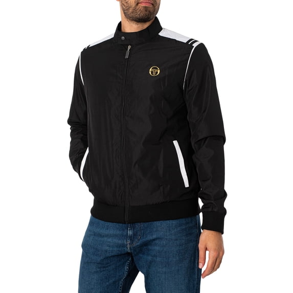 Sergio Tacchini Flaine Lined Track Jacket, Black