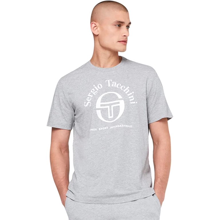 Sergio Tacchini Mens Arch Logo T-Shirt GRY-XL - Walmart.com