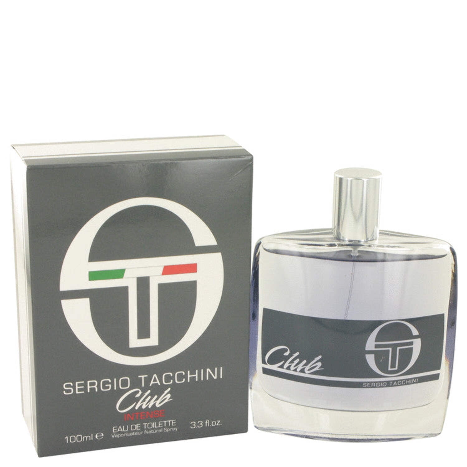 Sergio Tacchini Sergio Tacchini Club Intense Eau De Toilette Spay for Men 3.3 oz