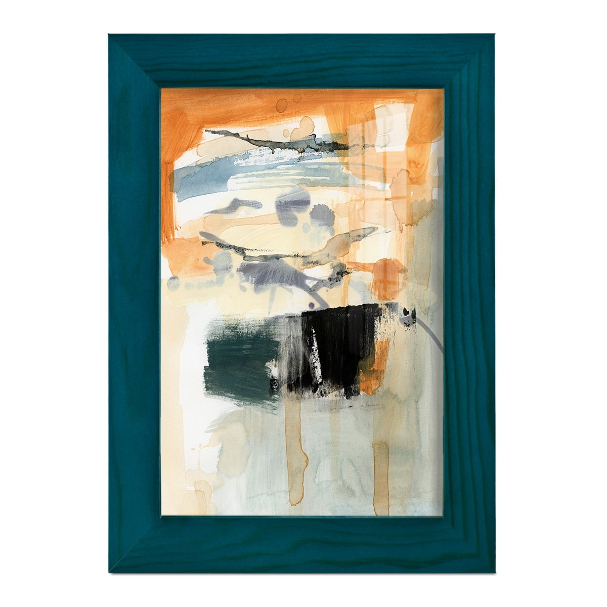 Seria I - Framed Print w/glass - Ocean Blue