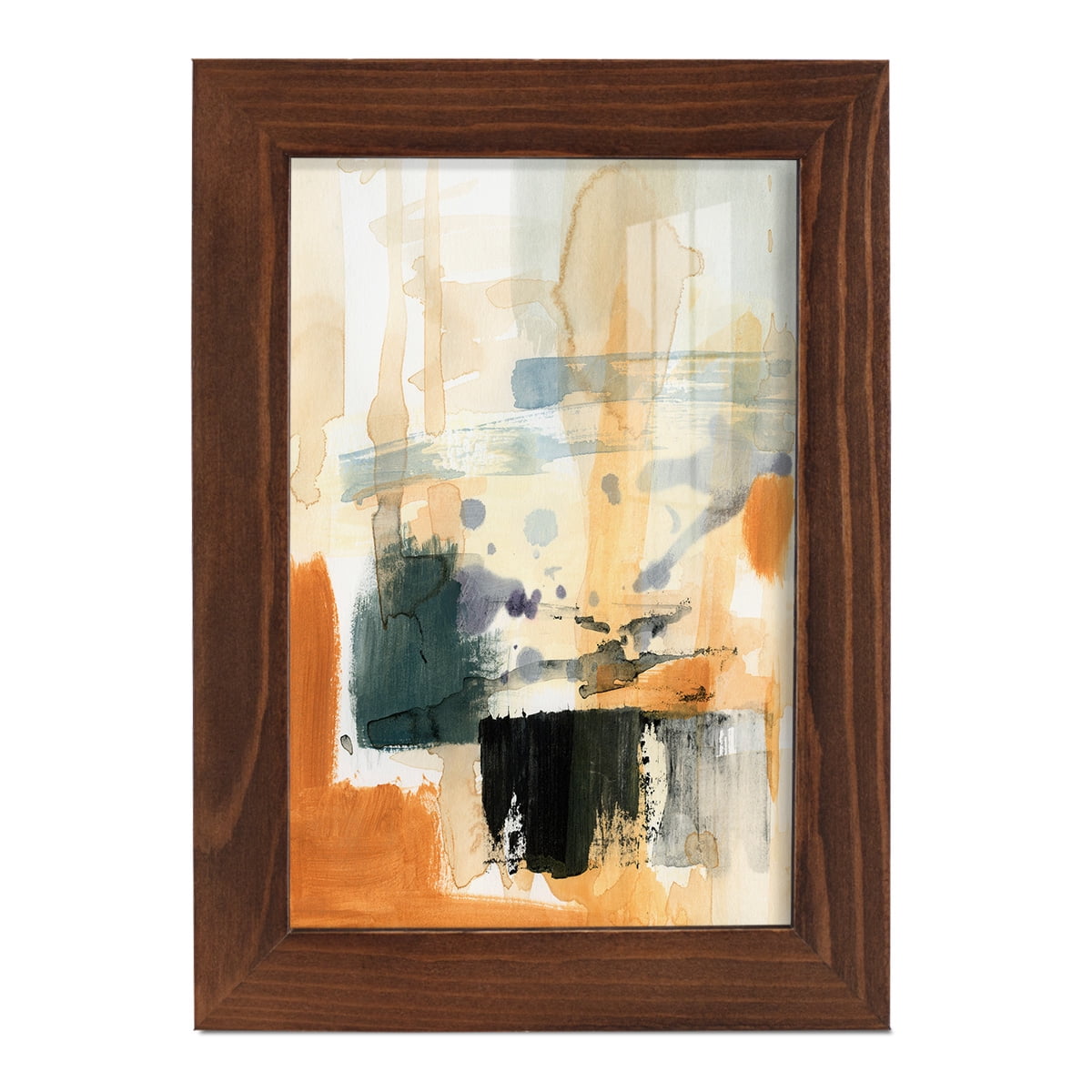Seria III - Framed Print w/glass - Chestnut