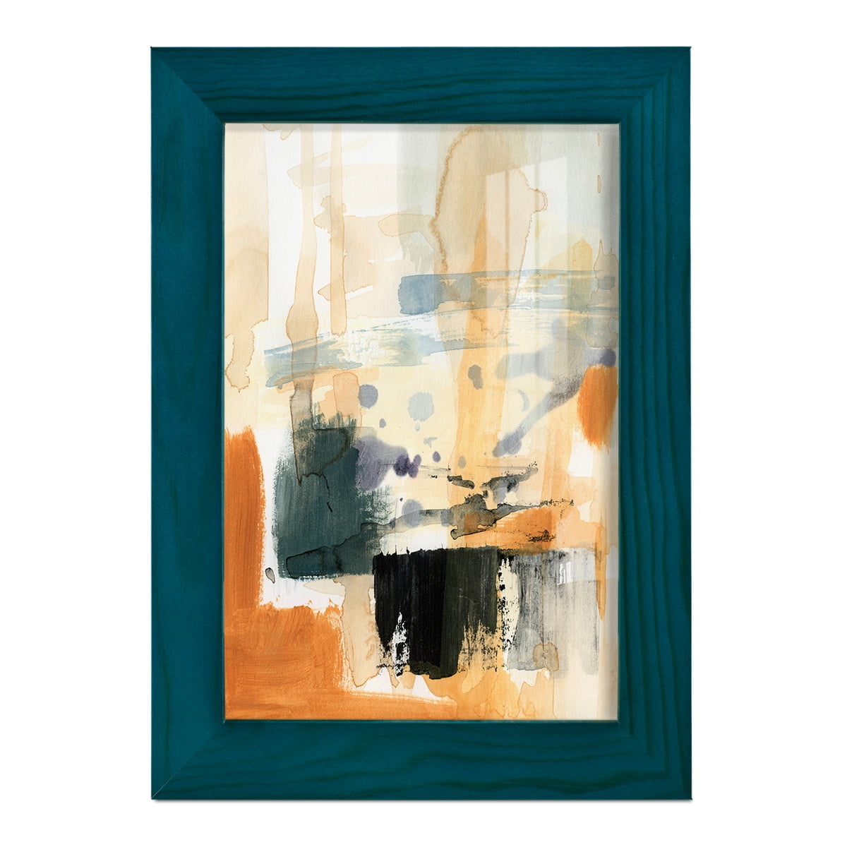Seria III - Framed Print w/glass - Ocean Blue