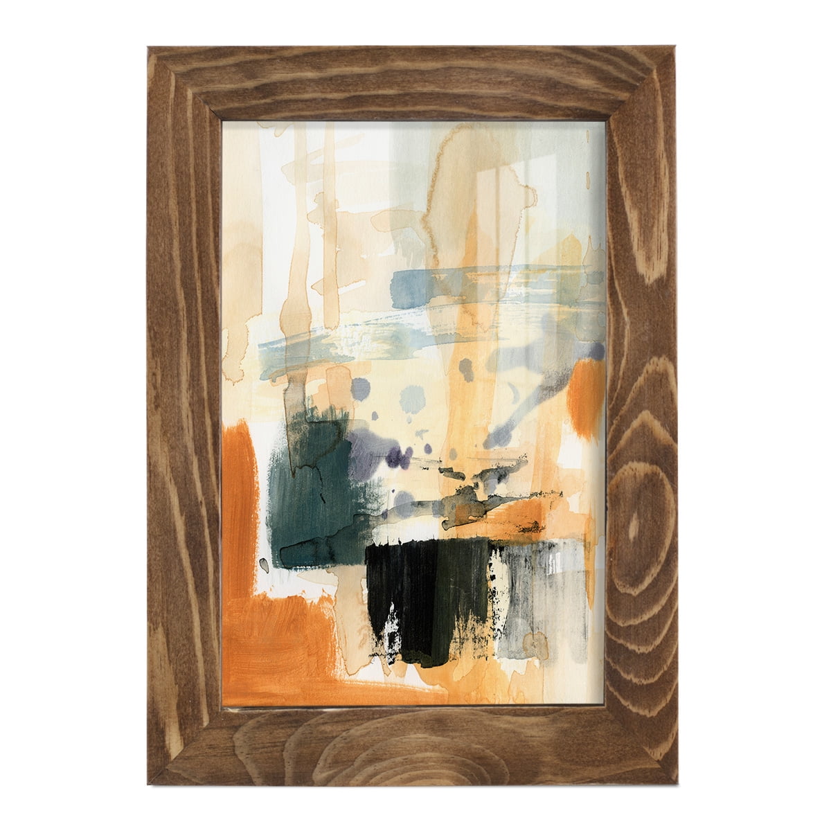 Seria III - Framed Print w/glass - Walnut