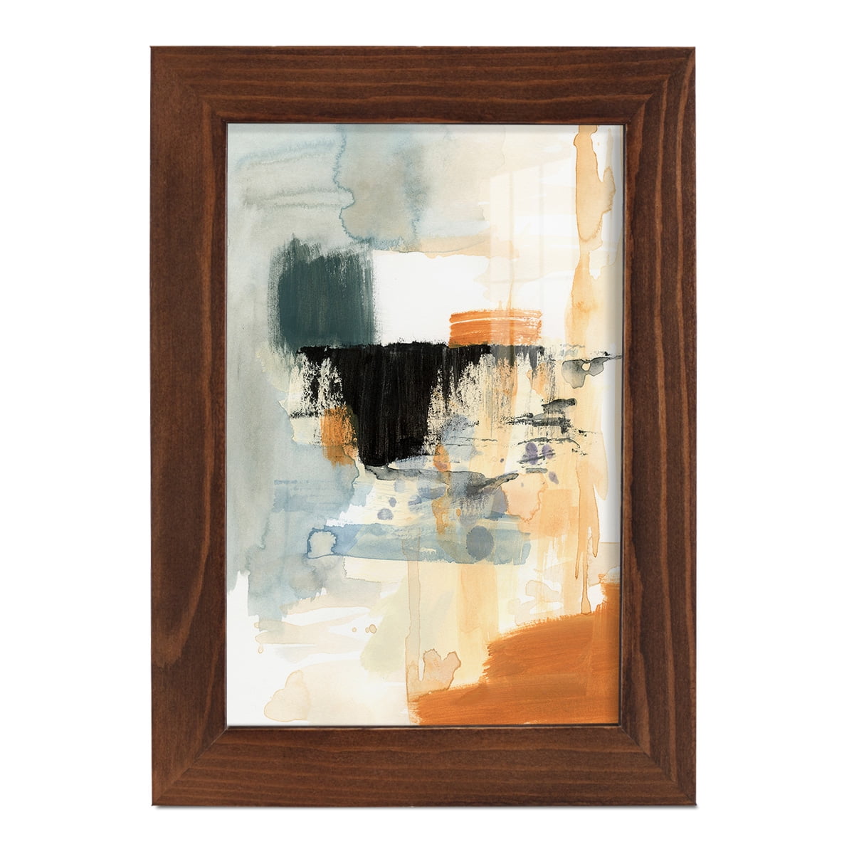 Seria IV - Framed Print w/glass - Chestnut