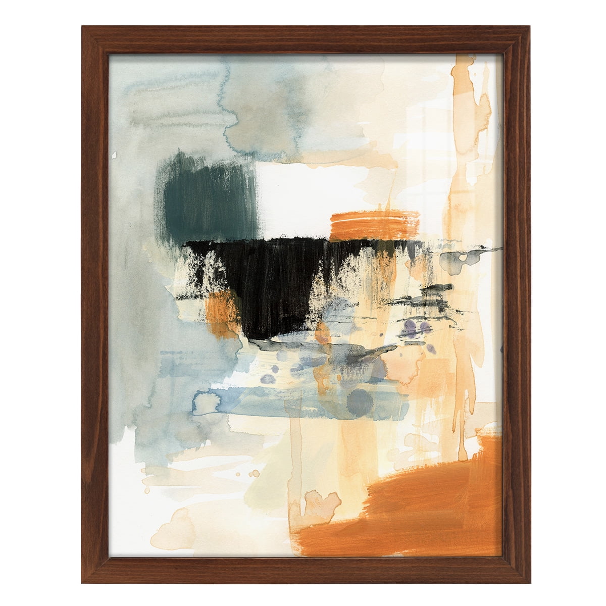 Seria IV - Framed Print w/glass - Chestnut